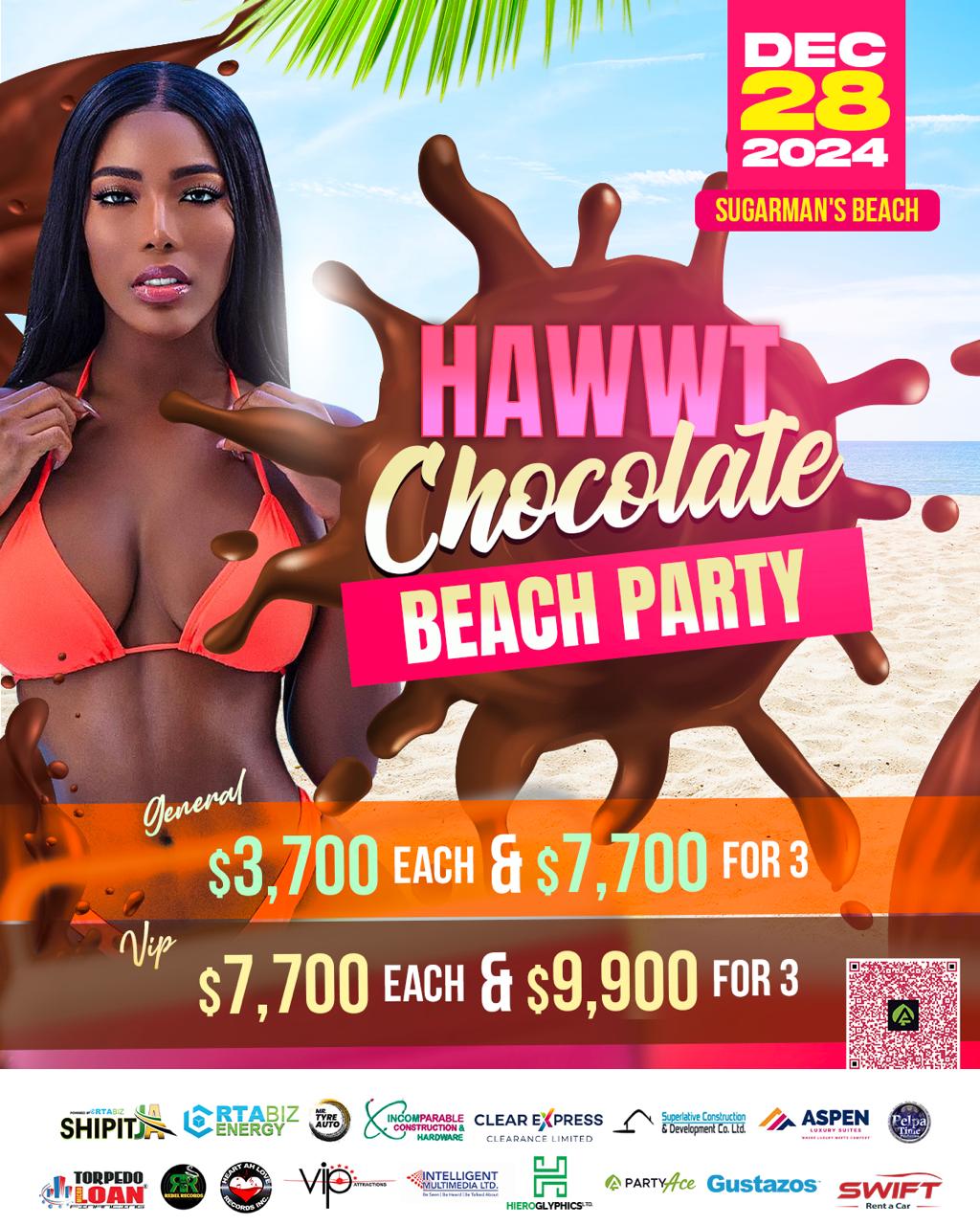 HAWII Chocolate Beach Party