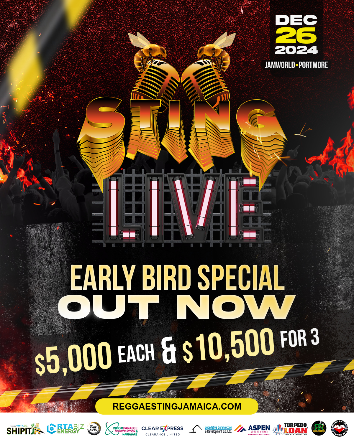 Sting Live EB Ticket Deal